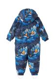 Дитячий зимовий комбінезон Reima Langnes колір синій
