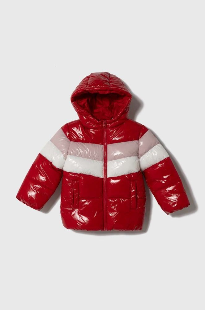 Дитяча куртка United Colors of Benetton колір червоний (3515421)