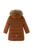 Дитяча зимова куртка Reima Lunta колір коричневий