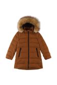 Дитяча зимова куртка Reima Lunta колір коричневий