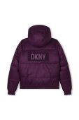 Дитяча двостороння куртка Dkny колір фіолетовий (3458801)