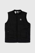 Дитяча безрукавка adidas Originals колір чорний