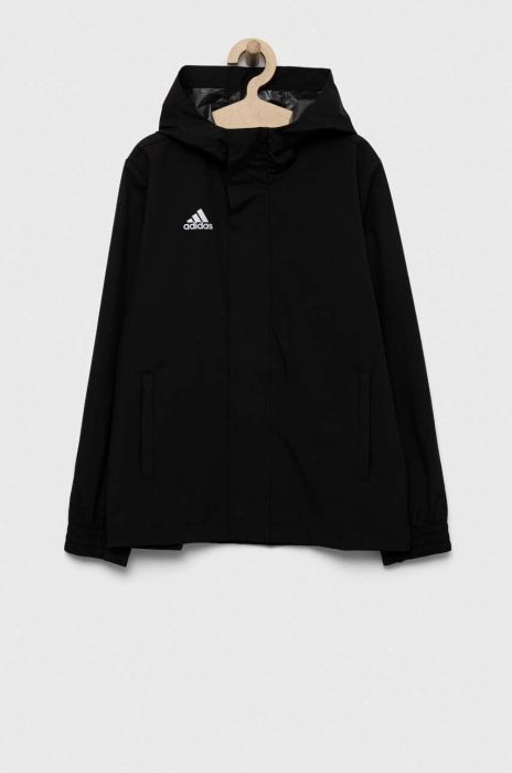 Дитяча куртка adidas Performance ENT22 AW JKTY колір чорний