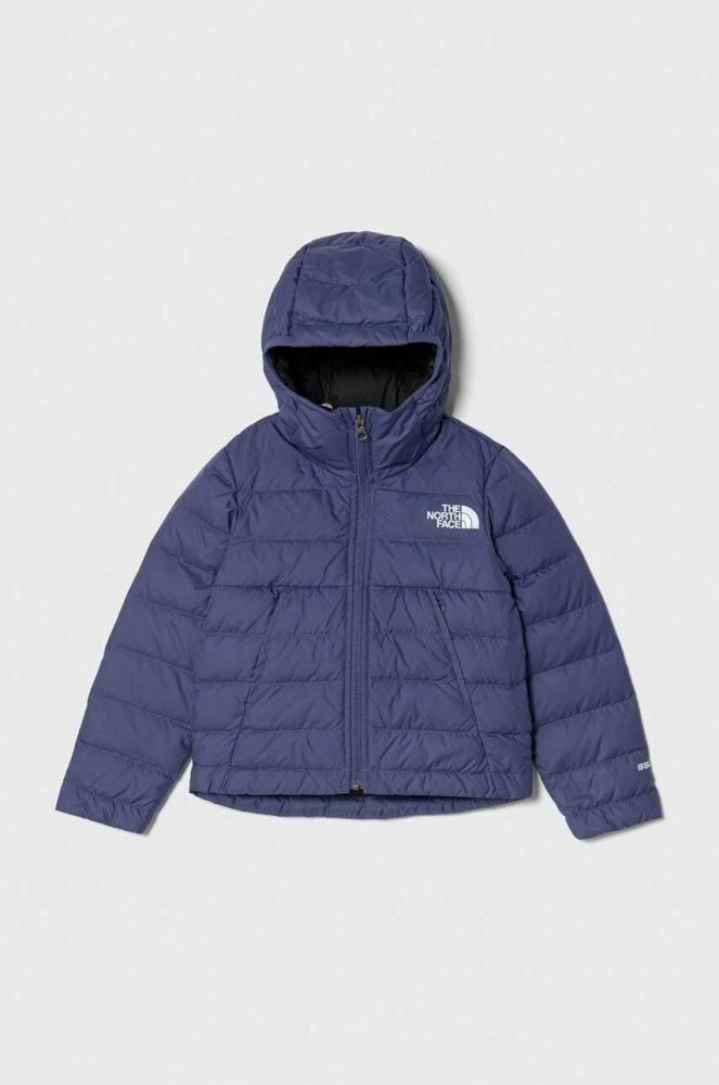 Дитяча пухова куртка The North Face B NEVER STOP DOWN JACKET колір блакитний
