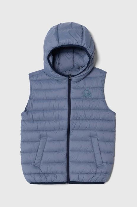 Безрукавка United Colors of Benetton колір блакитний (3391170)