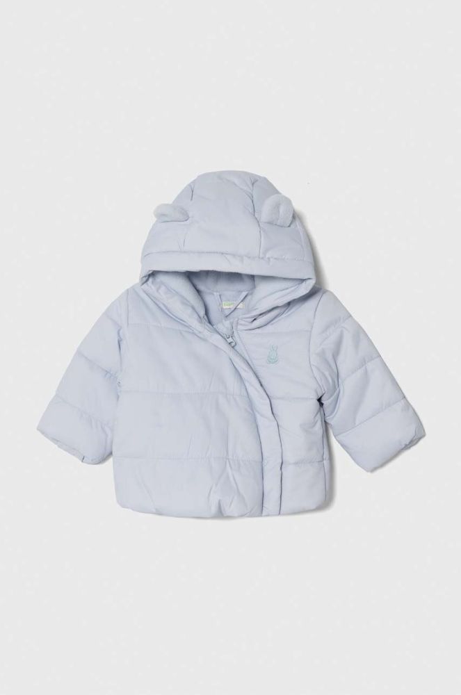 Куртка для немовлят United Colors of Benetton колір блакитний (3462540)