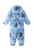 Дитячий зимовий комбінезон Reima Moomin Lyster колір блакитний