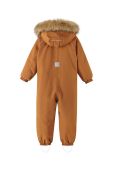 Дитячий зимовий комбінезон Reima Trondheim колір коричневий