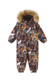 Дитячий зимовий комбінезон Reima Lappi колір чорний
