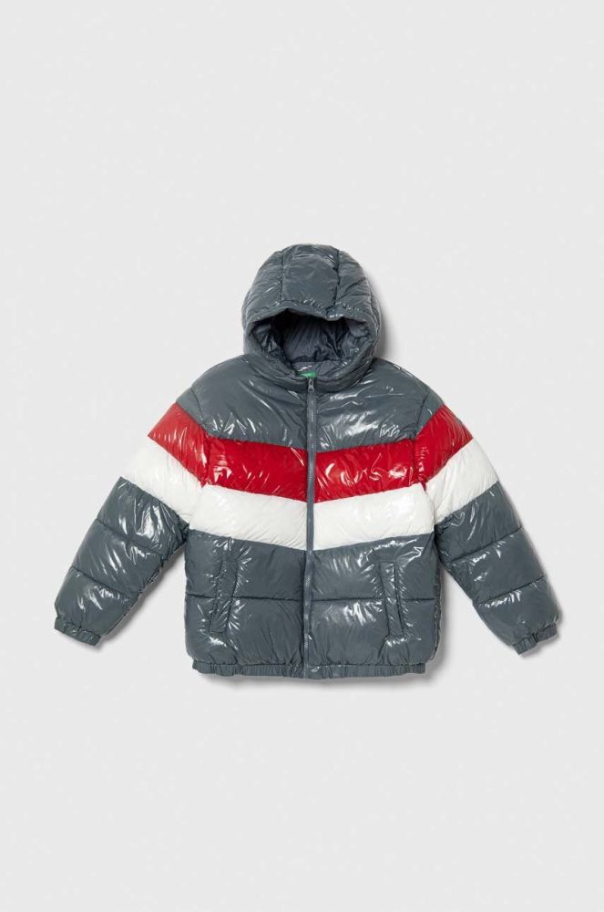 Дитяча куртка United Colors of Benetton колір сірий (3546761)