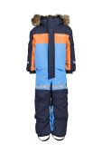 Дитячий зимовий комбінезон Didriksons BJ?RVEN KDS COVER колір блакитний
