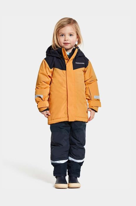 Дитячий зимовий комбінезон Didriksons SKARE KIDS SET колір жовтий