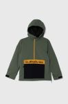 Дитяча гірськолижна куртка Quiksilver STEEZE YOUTH JK SNJT колір зелений