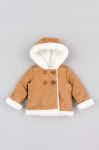 Куртка для немовлят zippy колір бежевий
