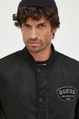 Куртка-бомбер Guess чоловічий колір чорний перехідна (3446512)