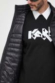 Куртка Karl Lagerfeld чоловіча колір чорний перехідна (3362905)