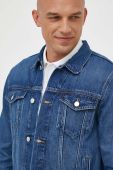 Джинсова куртка Tommy Hilfiger чоловіча колір синій перехідна