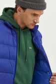 Пухова куртка Tommy Jeans чоловіча колір синій зимова (3325013)