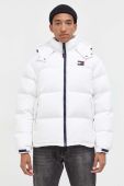 Пухова куртка Tommy Jeans чоловіча колір білий зимова (3369669)
