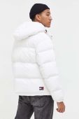 Пухова куртка Tommy Jeans чоловіча колір білий зимова (3369669)