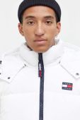 Пухова куртка Tommy Jeans чоловіча колір білий зимова (3369669)