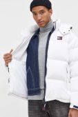 Пухова куртка Tommy Jeans чоловіча колір білий зимова (3369669)
