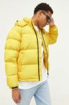 Пухова куртка Tommy Jeans чоловіча колір жовтий зимова