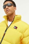 Пухова куртка Tommy Jeans чоловіча колір жовтий зимова