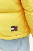 Пухова куртка Tommy Jeans чоловіча колір жовтий зимова