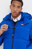 Пухова куртка Tommy Jeans чоловіча зимова колір блакитний (3369655)