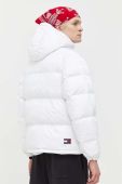 Пухова куртка Tommy Jeans чоловіча колір білий зимова (3281808)