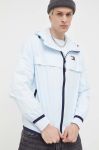 Куртка Tommy Jeans чоловіча перехідна колір блакитний (3284169)