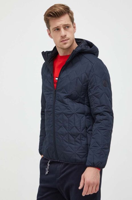 Куртка Lindbergh чоловіча колір синій перехідна (3503115)