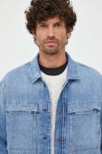 Джинсова куртка Pepe Jeans чоловіча перехідна колір блакитний (3454273)