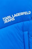 Куртка Karl Lagerfeld Jeans чоловіча колір чорний зимова oversize