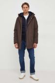Куртка Bomboogie чоловіча колір коричневий зимова