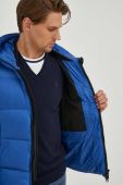 Пухова куртка Bomboogie чоловіча зимова колір блакитний (3571535)