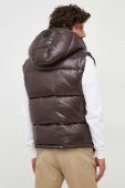 Безрукавка Save The Duck чоловічий колір коричневий зимовий