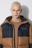 Куртка Columbia чоловіча колір коричневий зимова (3492999)