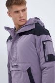 Куртка Columbia чоловіча колір фіолетовий перехідна