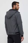Куртка EA7 Emporio Armani чоловіча колір сірий перехідна