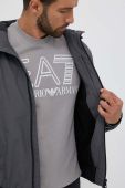Куртка EA7 Emporio Armani чоловіча колір сірий перехідна