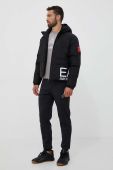 Куртка EA7 Emporio Armani чоловіча колір чорний зимова (3409429)