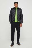 Куртка EA7 Emporio Armani чоловіча колір чорний зимова (3625494)