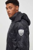 Куртка EA7 Emporio Armani чоловіча колір чорний зимова (3625494)