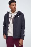 Куртка adidas чоловіча колір чорний перехідна (3625499)