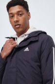 Куртка adidas чоловіча колір чорний перехідна (3625499)