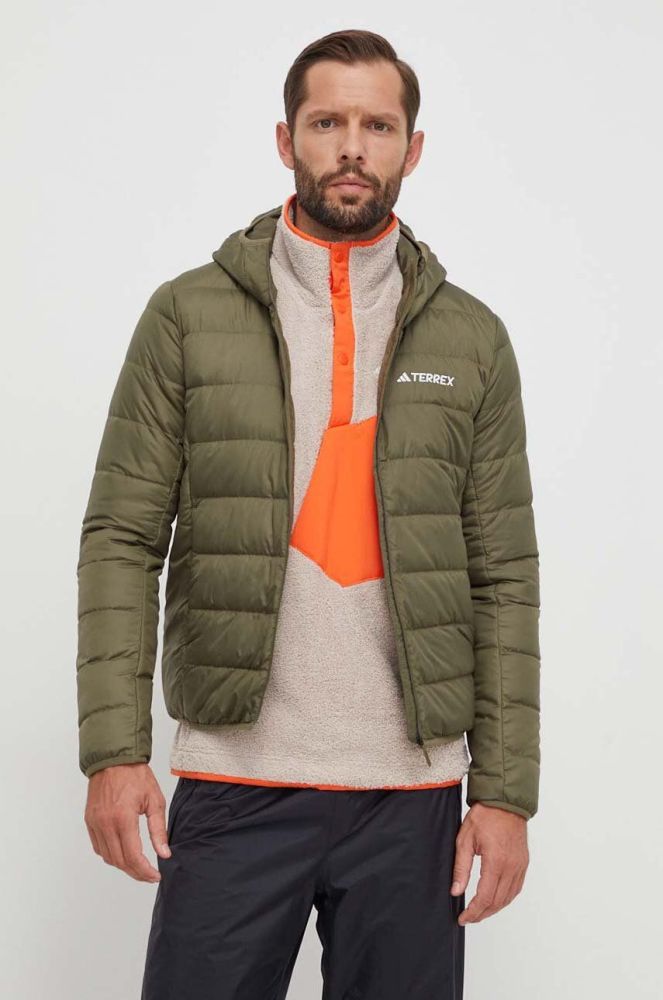 Спортивна пухова куртка adidas TERREX Multi колір зелений