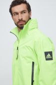 Куртка adidas чоловіча колір зелений перехідна (3678846)