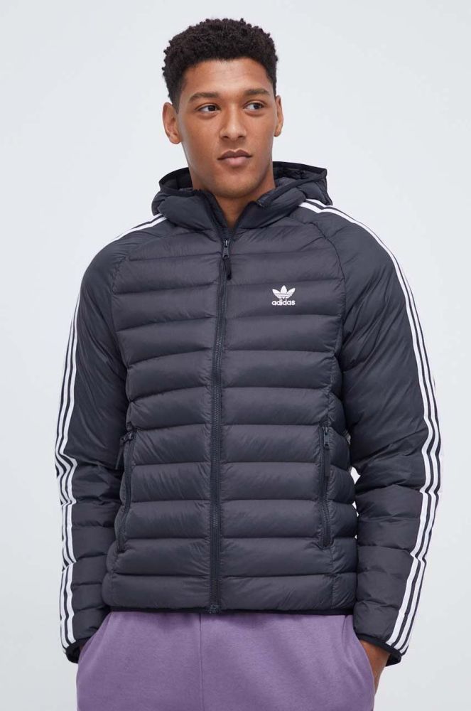 Куртка adidas Originals чоловіча колір чорний перехідна (3625511)